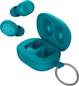 JLab JBuds Mini Draadloze Oordopjes - Bluetooth Oortjes Draadloos - 20 uur Batterijduur - Klein Design - Noise Cancelling Microfoon - Touch Sensoren - Multipoint - Aqua — thumbnail 2