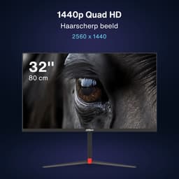 Dahua LM32-P301A - QHD IPS Monitor - 75 Hz - USB-C - 32 inch - Inclusief HDMI kabel — thumbnail 3
