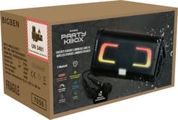 Bigben Party KBOX - Draagbare Bluetooth speaker met lichteffecten - Inclusief 2 microfoons — thumbnail 4