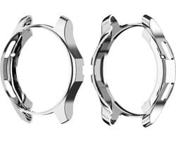 Beschermende watch case - hoesje - Samsung Gear S3 Frontier - zilver