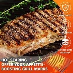 175-inch Gietijzeren Roosters voor Weber Spirit 300-serie - Spirit E-S 310-320-330 - Spirit I & II 300 - Spirit 700-900 - Genesis 1000-3500 - Genesis Gold Silver Platinum B-C met Verlengde Levensduur — thumbnail 2