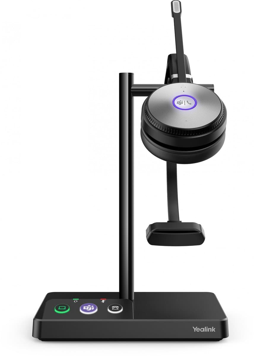 Hoofdtelefoon met microfoon Yealink WH62 Mono Teams — afbeelding 1