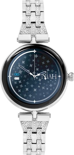 Smart Horloge Lyra Medium Mesh Zilver — thumbnail 2