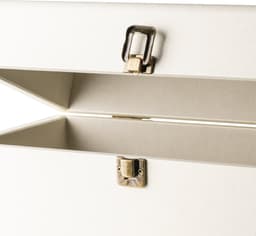 Audizio RC32 Vinyl Platenkoffer voor max 30/35 platen - Crème — thumbnail 5