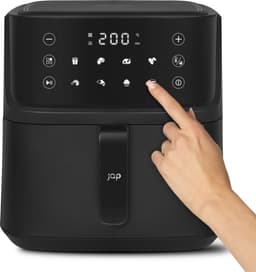 JAP Appliances Ascension - Airfryer XL - Heteluchtfriteuse XXL - 2000W - 7,6L Inhoud - 60ºC tot 200ºC - Zwart — thumbnail 8