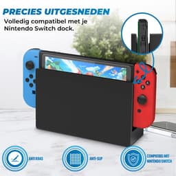 2 Stuks - Tempered Glass Screenprotector Protection Kit geschikt voor de Nintendo Switch - Screen Protector Set - Dual Pack — thumbnail 4