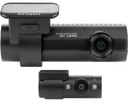 BlackVue DR970-2CH LTE Premium 4K UHD Cloud Dashcam 64GB Auto Video Recorder Zwart