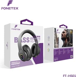 Over Ear Koptelefoon Draadloos - Draadloze Headset met Microfoon - Bluetooth 5.3 - 60 Uur Batterij - Inklapbaar - ENC Kristalheldere Gesprekken - Bluetooth Headset - Zwart — thumbnail 2