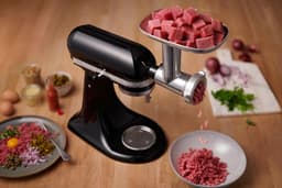 KitchenAid Artisan 5KSM125EOB - Keukenmachine - 4,8L - Porselein wit - 3 Menghaken — thumbnail 5