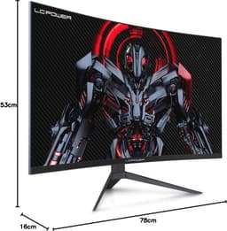 Gaming Monitor 32 inch QHD 165Hz 1ms Curved 1500R met FreeSync en VESA Montage — thumbnail 5