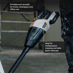 Batavia Accu 18V handstofzuiger - Excl. Accu en Oplader - 4.10 Kilopascal - Reservoir capaciteit 0.50 L - Incl. verlengbuis en mondstukken - Maxxpack — thumbnail 3
