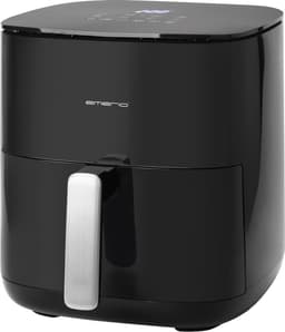 Emerio AF-131797.1 - grote digitale heteluchtfriteuse met dubbel verwarmingselement, niet meer tussentijds schudden en sneller klaar, 5,0 liter inhoud, 8 automatische programma's, Cool Touch, BPA-vrij, snel opwarmen, 2000 W — thumbnail 2