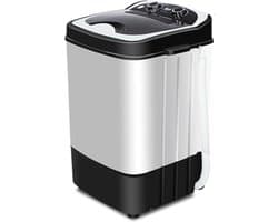 Compacte 2-in-1 Draagbare Wasmachine en Droger voor Slaapkamers, Appartementen en Campers