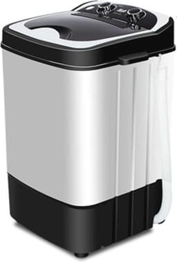 Compacte 2-in-1 Draagbare Wasmachine en Droger voor Slaapkamers, Appartementen en Campers — thumbnail 1