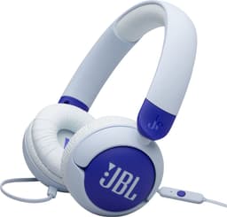 JBL JR 320 - Kinderkoptelefoon - Bedrade Koptelefoon Kind - 85 dB Veilig Volume - On-ear - Met Microfoon - 3.5 mm Jack - Voor School & Tablet - Blauw — thumbnail 1