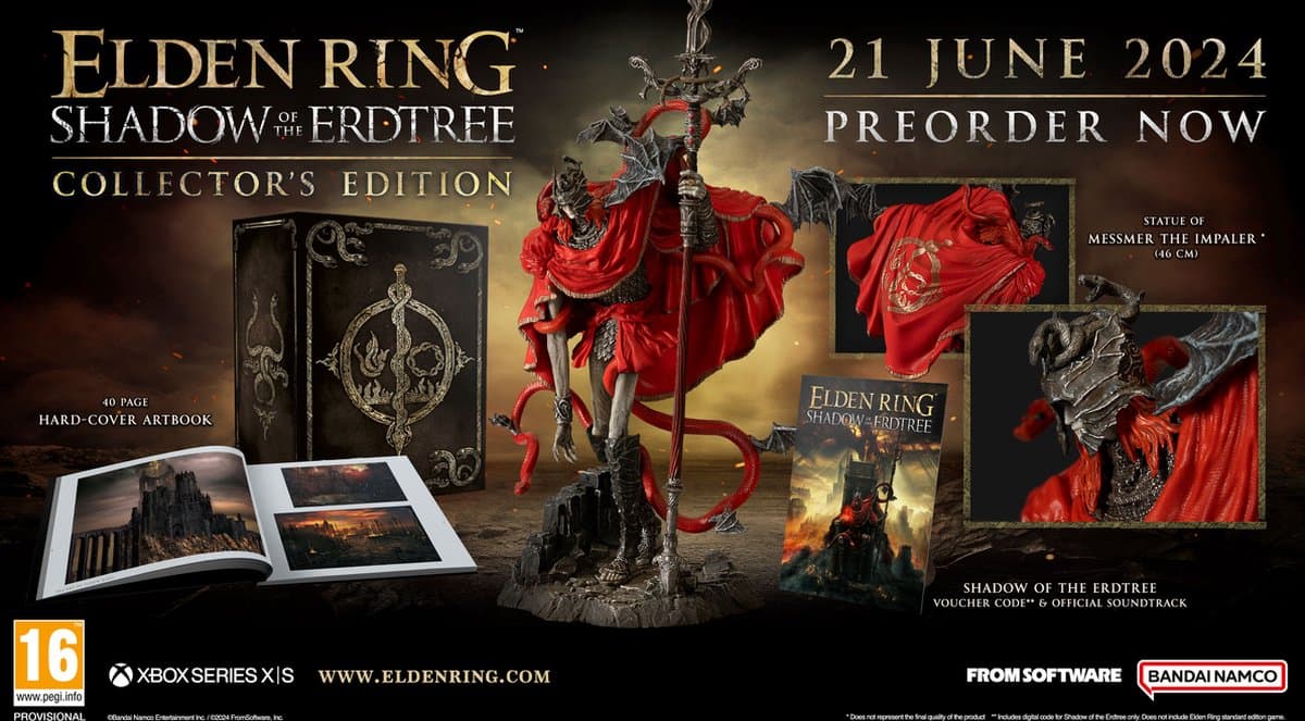 Elden Ring Shadow Of The Erdtree - Collector's Edition - Xbox Series X — afbeelding 1