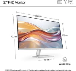 HP Series 5 - 527sf - Full HD Monitor - 27 inch — thumbnail 5