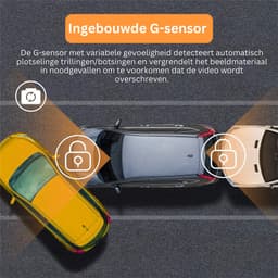 MKSS® Dual Dashcam - Dashcam voor Auto - Dashcams - Zwart — thumbnail 4