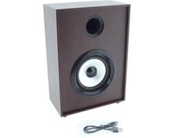 Vintage bluetooth speaker hout