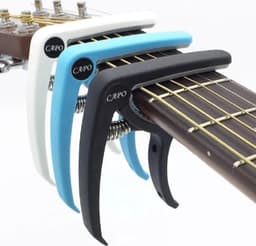 Finnacle - Gitaar Capo - Gitaarklem - Muziek - Instrument - Akoestisch - Elektrisch - Blauw — thumbnail 1