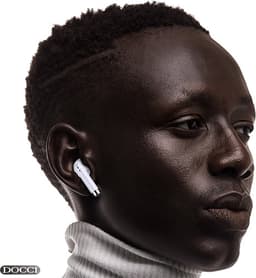 Docci® Draadloze Oordopjes - Bluetooth Earpods - Draadloze Oortjes - Koptelefoon voor IOS & Android - Witte Draadloze Oordopjes — thumbnail 3