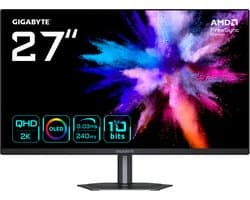 GIGABYTE GO27Q24 - 2K QHD OLED Gaming Monitor - 240Hz - 27 Inch