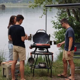 O-Grill 500 Gas BBQ - Draagbare Gas BBQ - Compact & Krachtig - Camping / Balkon - Zwart — thumbnail 2