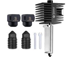 Hotend Kit - 3D-printer Onderdeel - Hoge Temperatuur Printen - Snelle Demontage - 21 x 165 x 49 cm - Zwart