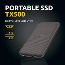 Externe SSD - Portable Drive - Snelle Data Opslag - Super Speed USB - 2 TB - Bruin — thumbnail 3
