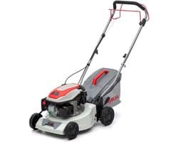 Benzine Grasmaaier - Tuinmaaier Motor - Gazon Onderhoud - Krachtige 4-takt Motor - 42 cm Snijdbreedte - Grijs