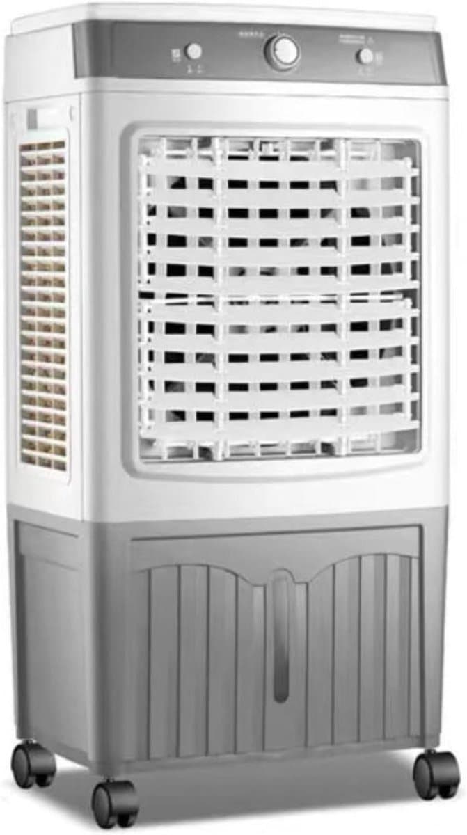 Draagbare Luchtkoeler - Verdampingsventilator - Ruimte Koelen - Groot Waterreservoir - 40 Liter - Wit — afbeelding 1