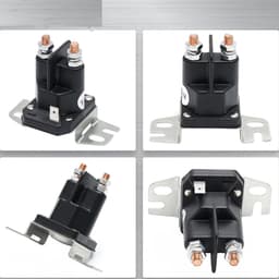 Startrelais Grasmaaier - Elektrische Actuator - Motor Activeren - Duurzaam ABS Materiaal - 8.2 x 7.2 cm - Zwart — thumbnail 3