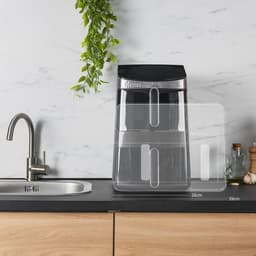 Heteluchtfriteuse - Dubbele Lade - Snelle Maaltijden - DualZone Heat - 115L Capaciteit - Zwart — thumbnail 3