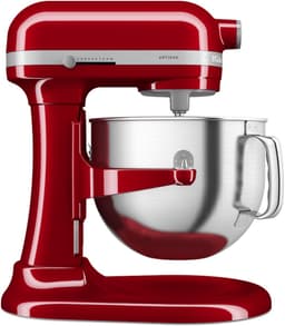 KitchenAid keukenmachine - Artisan - In hoogte verstelbare kom - 375 W - 11 snelheden - 3 RVS accessoires - 6,6L - Keizerrood — thumbnail 1