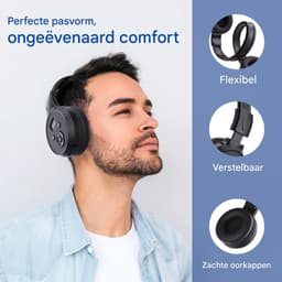 longziming -Fm Radio Hoofdtelefoon - Draagbare Ontvanger - Stereo Headset - Digitale Fm Afstemming - Geluidsisolerend Design - Kunststof Met Zachte Kussens - Lichtgewicht Opvouwbaar - Ideaal Voor Onderweg - 1 Stuk — thumbnail 4