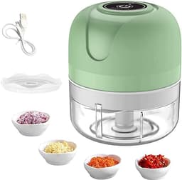 250 ml mini foodprocessor met knoflookhakker, uienhakker, groenteblender en gember-peper groenteprocessor. — thumbnail 5