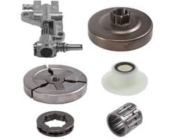 Geschikt Voor produceert koppelingslagerkits en waterpompen voor de 4500-, 5200- en 5800-serie motoren met respectievelijk 45cc, 52cc en 58cc.