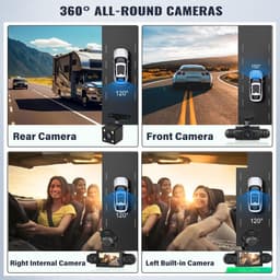 Dashcam - Autocamera Rijcamera - Veilig Rijden - 1080P HD Resolutie - 3 Inch Scherm - Zwart — thumbnail 5