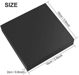 12 Stuks Anti-vibratie Pads, Schok Absorberende Pads, Wasmachine Voetkussens Trillingen Demper Pads voor Wasmachine Voeten Koelkast Droger Luidspreker — thumbnail 5