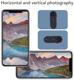 Dailygoody - WiFi 1080P HD Groothoekactiecamera - Draagbare Dashcam - Ingebouwde Anti-shake - Geschikt voor Fietsen en Motorfietsen - Vloggen - Compac. — thumbnail 2