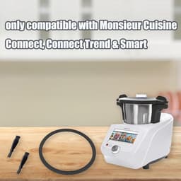 Afdichtring Mengkom - Keukenmachine Ring - Lekvrij Mixen - Hoge Temperatuur Bestendig - 17cm Buitenmaat - Zwart — thumbnail 4
