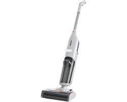 Steelstofzuiger - Vacuum Cleaner - Draadloze Stofzuiger- Kruimeldief Snoerloos - 5500Pa Zuigkracht - Handstofzuiger - Nat- en Droogreiniger - Zelfreiniging in 1 Minuut en Dubbel