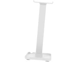Headsethouder Bureau - Hoofdtelefoonstandaard - Opbergen Display - Afneembaar Flexibel - 22.8 x 10.3 cm - Wit