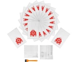 25 - stuks - Geschikt voor vervangende zakken voor Miele HyClean 3D Efficiency GN Classic C1 Complete C2 C3 Series S2000 S5000 S8000 stofzuigers-rood