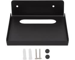 Bovenste Tv-plank - Routerrekje Schermplank - Organiseer Entertainment - Verdikt Roestvrij Staal - Zilver