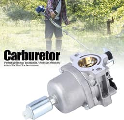 Grasmaaier Carburateur - Motor Carburateur Vervanging - Motor Herstellen - Verstelbare Naaldklep - 14.99 x 9.98 x 7.98 cm - Metaal — thumbnail 3