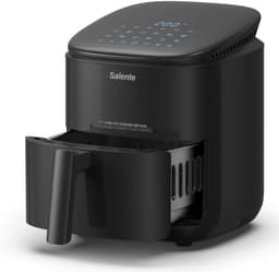 Heteluchtfriteuse - Airfryer Oven - Gezond Koken - 12 Programma's - 35 Liter - Zwart — thumbnail 4