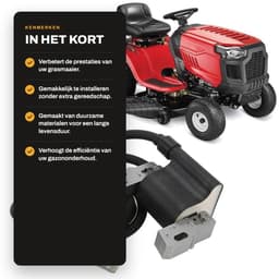 ZEYNOMAX- Grasmaaier Bobine Vervanging - 16HP/17HP/18HP Motor - Rubber/Staal/ABS - Verbeterde Ontstekingsprestaties - Compatibel met OE 590781/392329 - Ontstekingsbobine — thumbnail 2