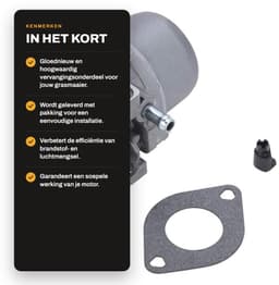 Dailygoods- Carburateur Hoogwaardig Vervangingsonderdeel - Carburateur 698945 - Carburateur 289707 - Carburateur 285707 - Carburateur 28B705 - Inclusief Pakking - Motoronderdeel — thumbnail 2