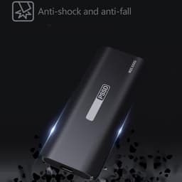 Externe Harde Schijf - Draagbare SSD Mobiel - Bestanden Opslaan - Ultradun en Lichtgewicht — thumbnail 2